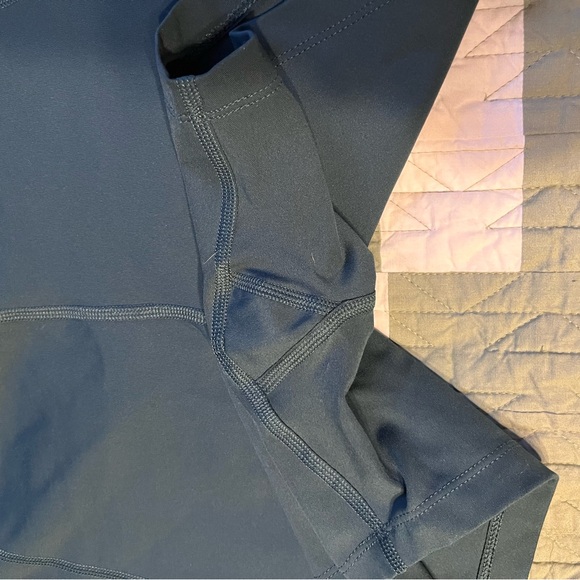 Dark Green Girlfriend Collective Shorts Size L - Picture 3 of 7